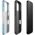 Argentina Flag Distressed iPhone 16 Pro Max Impact Case